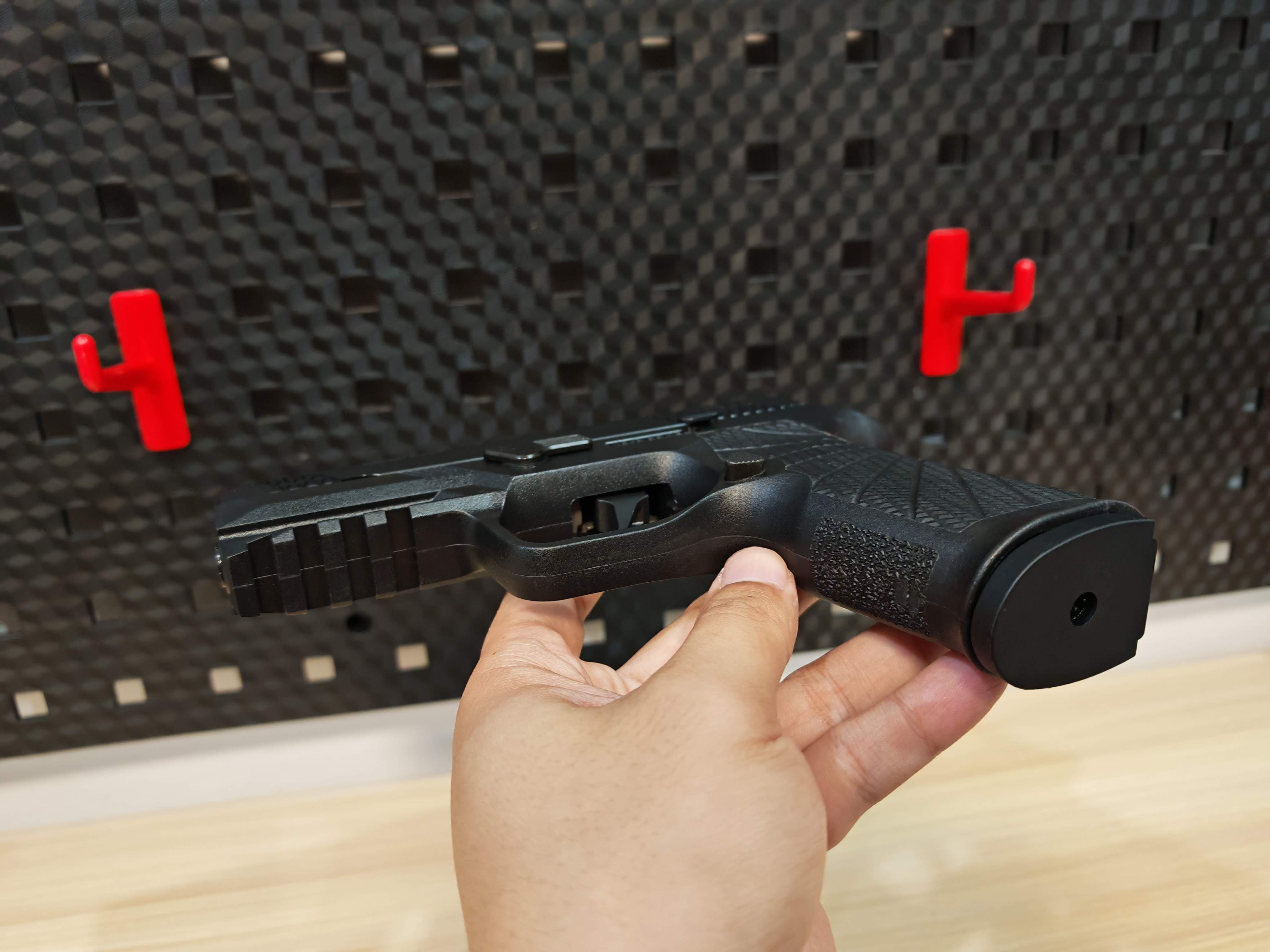 WE SIGSAUER P320 F18V2 Wilson Combat GBB BB Gun บีบีกัน แบบแก๊ส ปืนอัดลม มือสอง Airsoft Gun