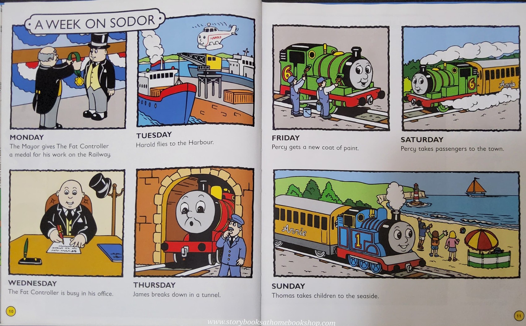หนังสือนิทานปกแข็ง** 🍅🍓THOMAS&FRIENDS: THOMAS' WONDERFUL WORD BOOK