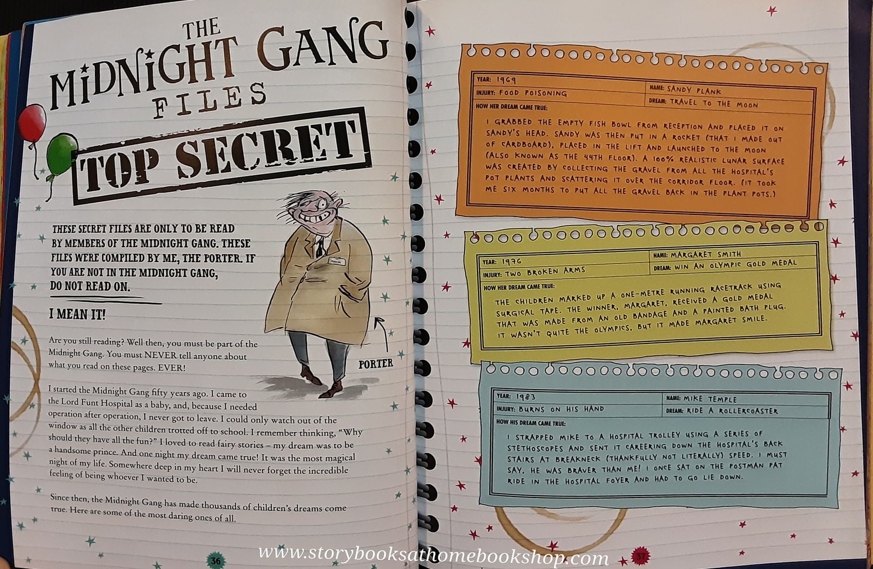 RECOMMENED FUN BOOK** **หนังสือนิทานปกอ่อน** ♥️THE WORLD OF DAVID WALLIAMS BOOK OF STUFF♥️