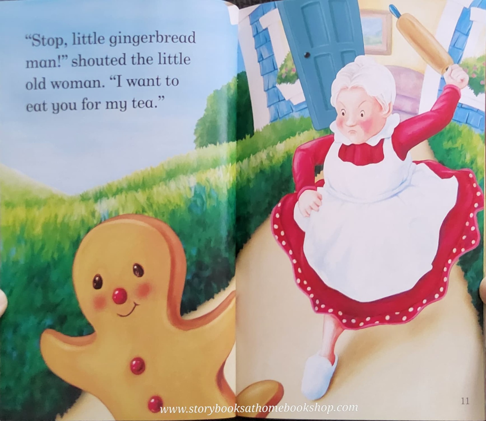 หนังสือนิทานปกอ่อน** 🍅READ IT YOURSELF:THE GINGERBREAD MAN LEVEL