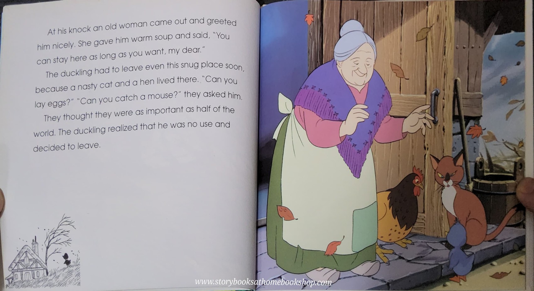 หนังสือนิทานปกแข็ง ** 🍅🍓FANTASY LAND FAIRY TALES: THE UGLY DUCKLING