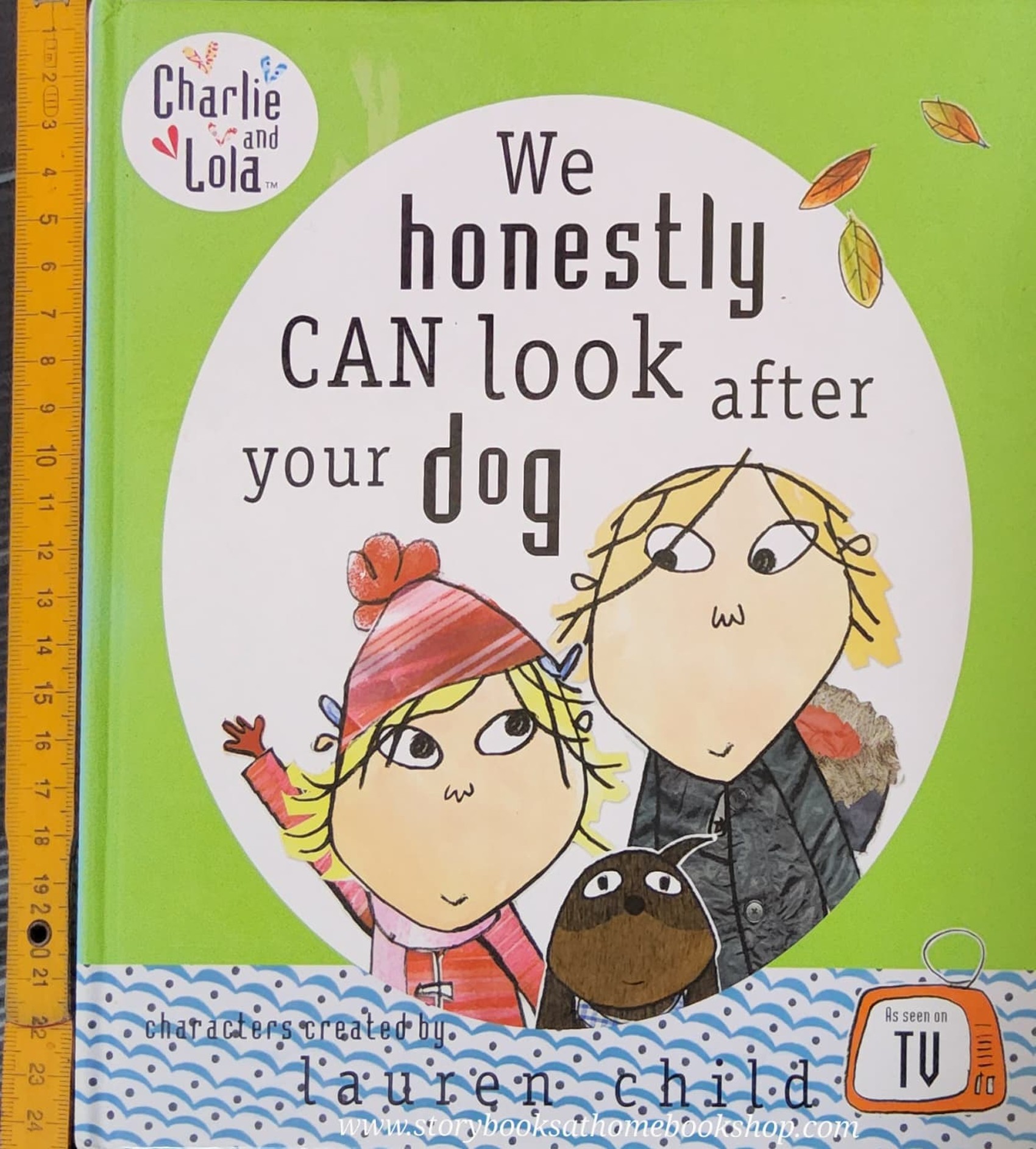 **หนังสือนิทานปกแข็ง** 🍓🍓 Charlie and Lola:WE HONESTLY CAN LOOK AFTER YOUR DOG
