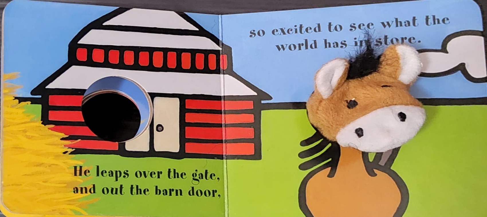 FINGER PUPPET BOARD BOX** ð
ð
LITTLE HORSE FINGER PUPPET BOOK