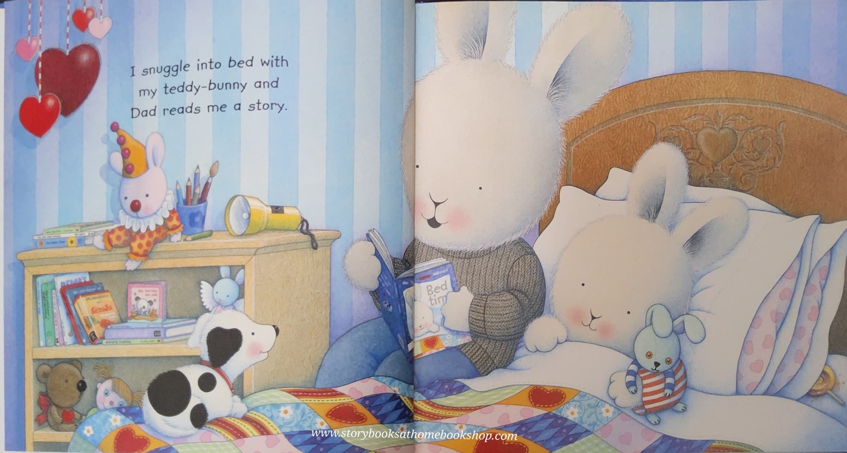 หนังสือนิทานปกแข็ง** 🍅THE THINGS I LOVE ABOUT BED TIME by TRACE MORONEY