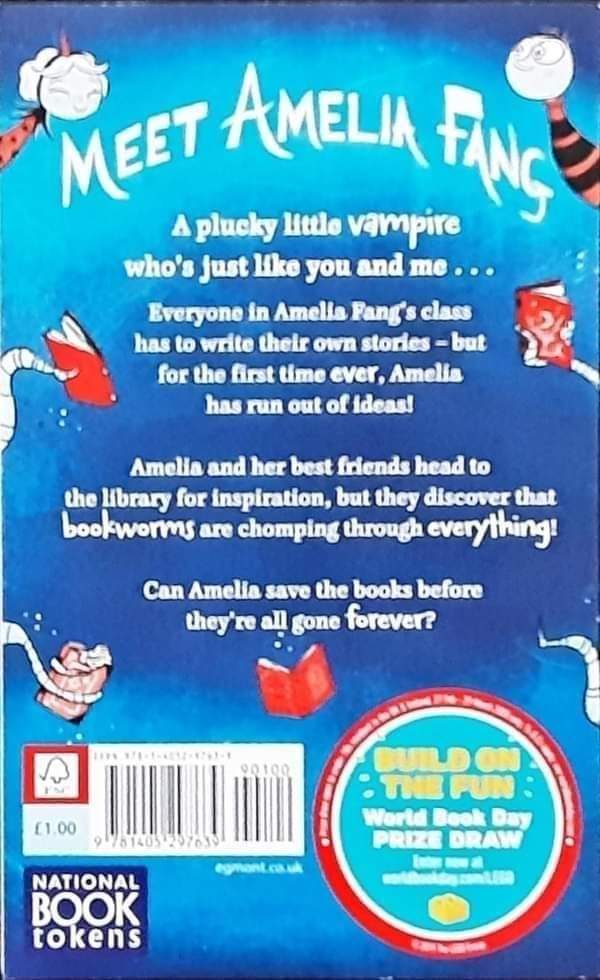 วรรณกรรมเยาวชน** **หนังสือนิทานปกอ่อน** 🍅🍓AMELIA FANG AND THE BOOKWORM GANG by LAURA ELKEN ANDERSON🍅🍓
