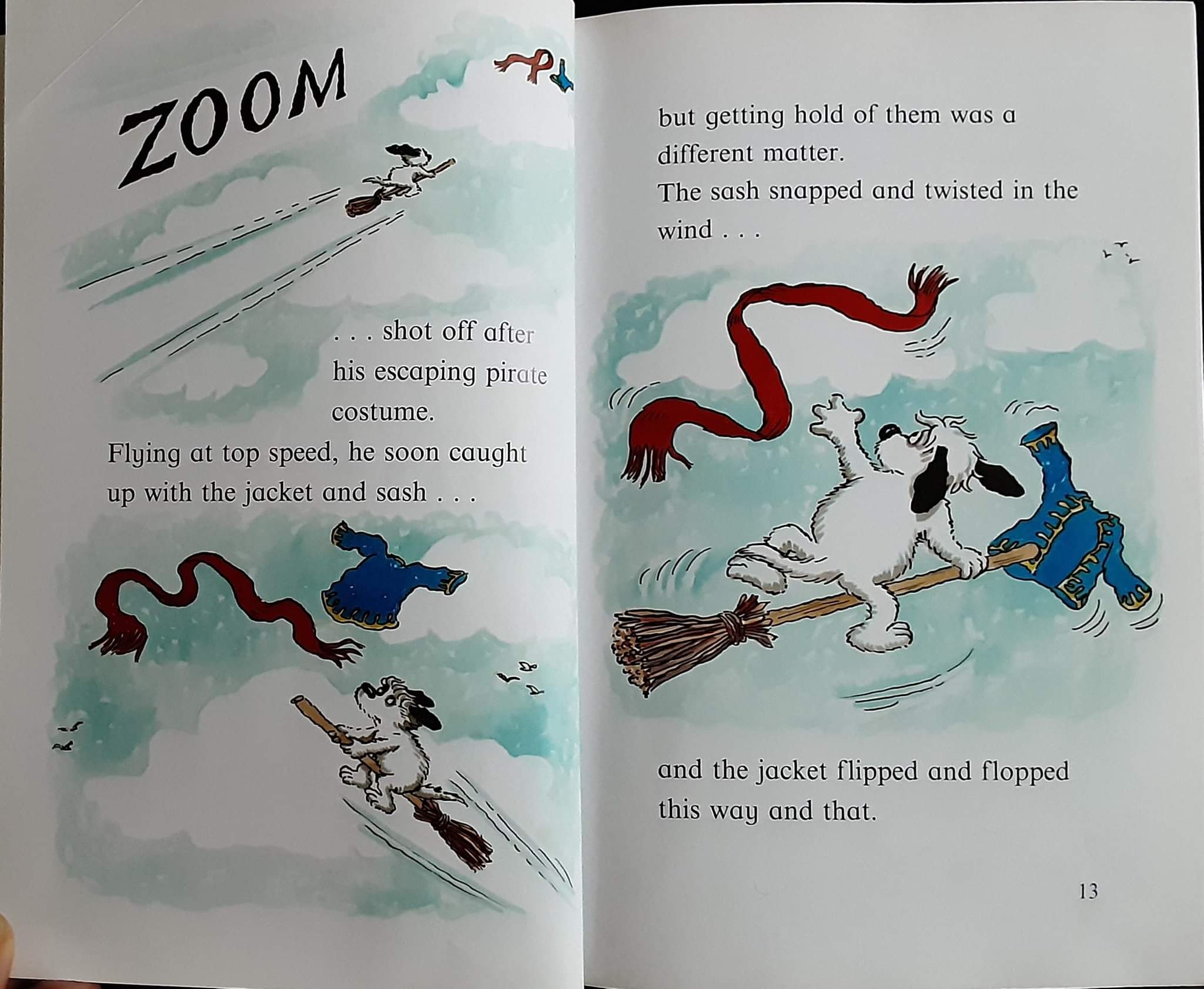 หนังสือนิทานปกอ่อน** 🍅 COLOUR YOUNG PUFFIN:THE WITCH'S DOG BY FRANK RODGERS