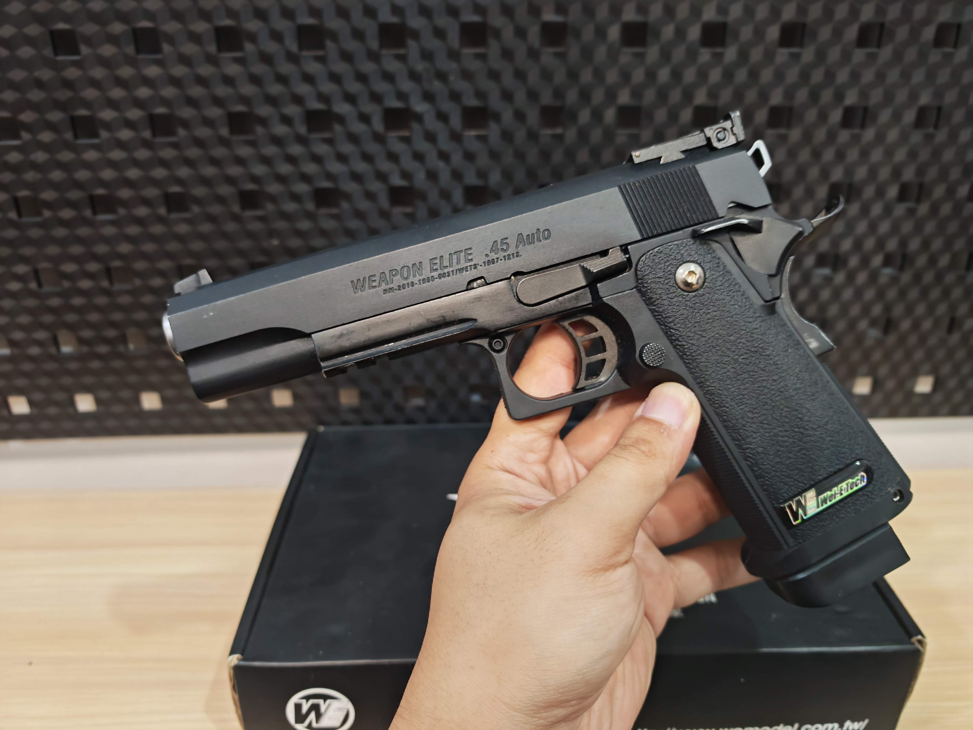 WE Hi Capa 5.1 R-VERSION GBB BB Gun บีบีกัน แบบแก๊ส ปืนอัดลม Airsoft Gun มือสอง