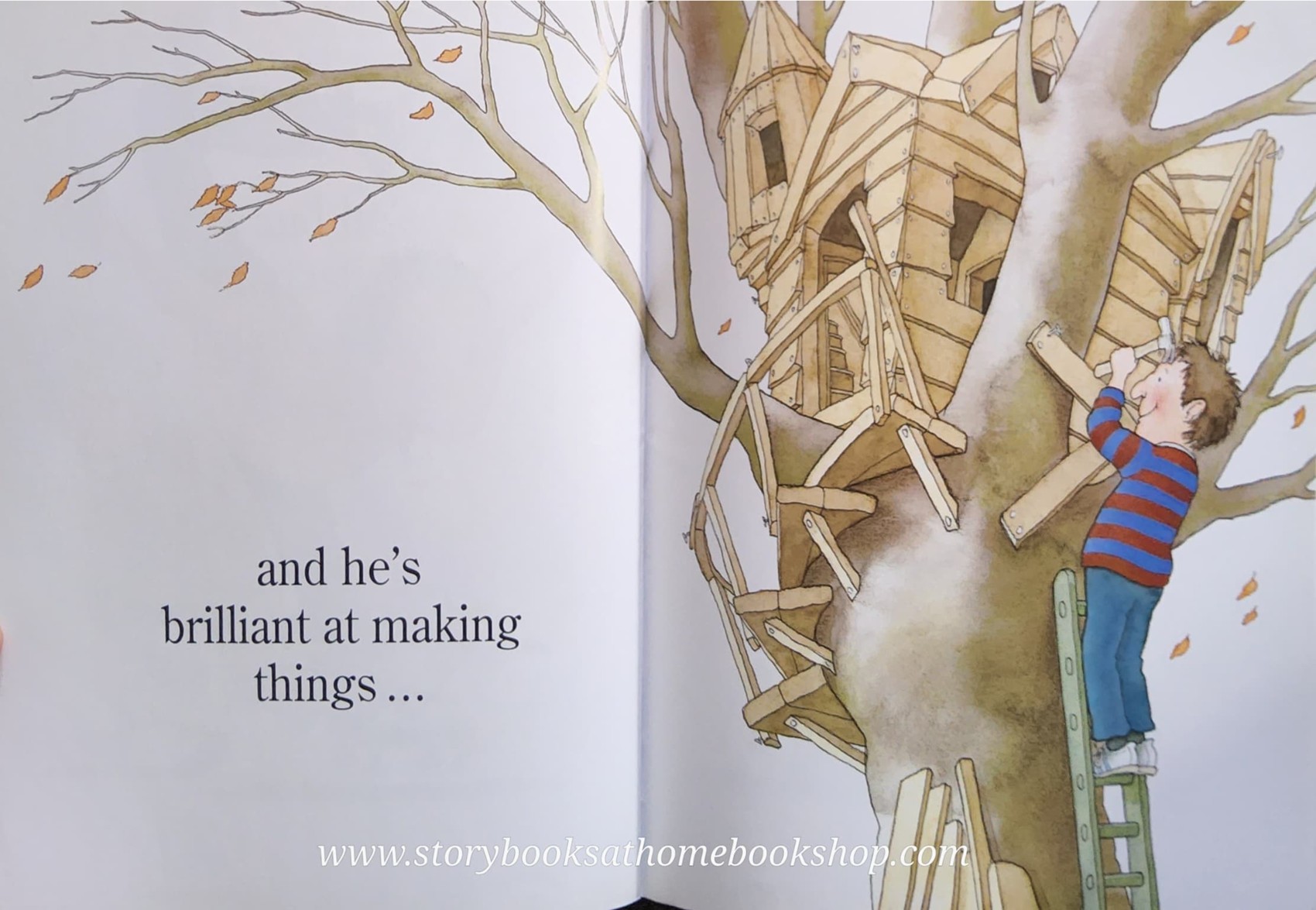 หนังสือนิทานปกอ่อน** 🍅MY DAD IS BRILLIANT BY NICK BUTTERWORTH♥️♥️