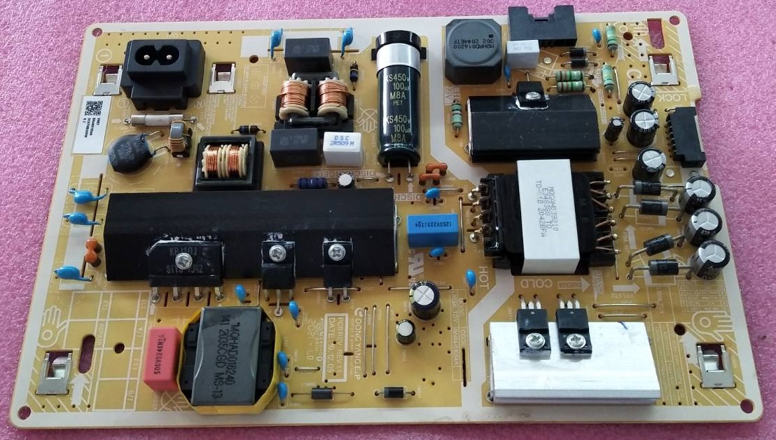 เพาเวอร์ซัพพลายทีวีซัมซุง (Power Supply TV SAMSUNG)มือสองพร้อมใช้งาน รุ่น UA55TU8000KXMR :UA55TU8000KXXT :UA55TU8100KXXT :UA58TU7000K พาร์ท BN44-01054A : BN44-01054C