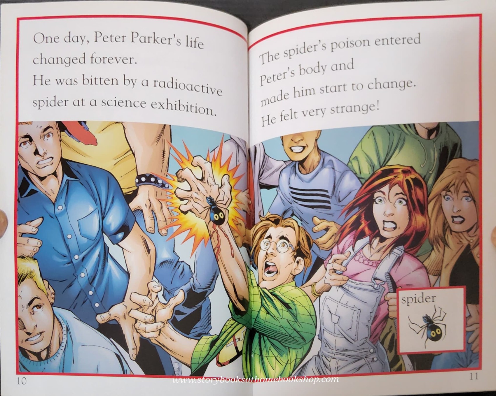 หนังสือนิทานปกอ่อน** 🍅🍓DK Readers :Marvels SPIDER-MAN THE AMAZING STORY BEGINNING 1