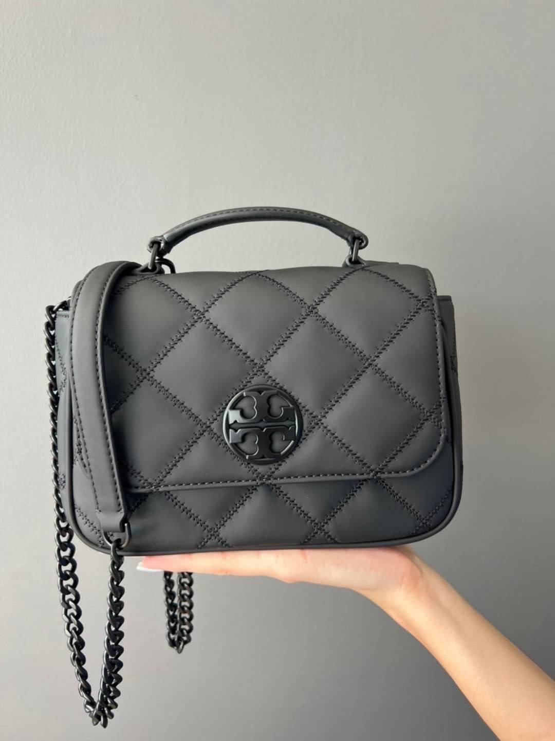 New Tory Burch Willa Mini Top Handle สายปรับไม่ได้ค่ะ
