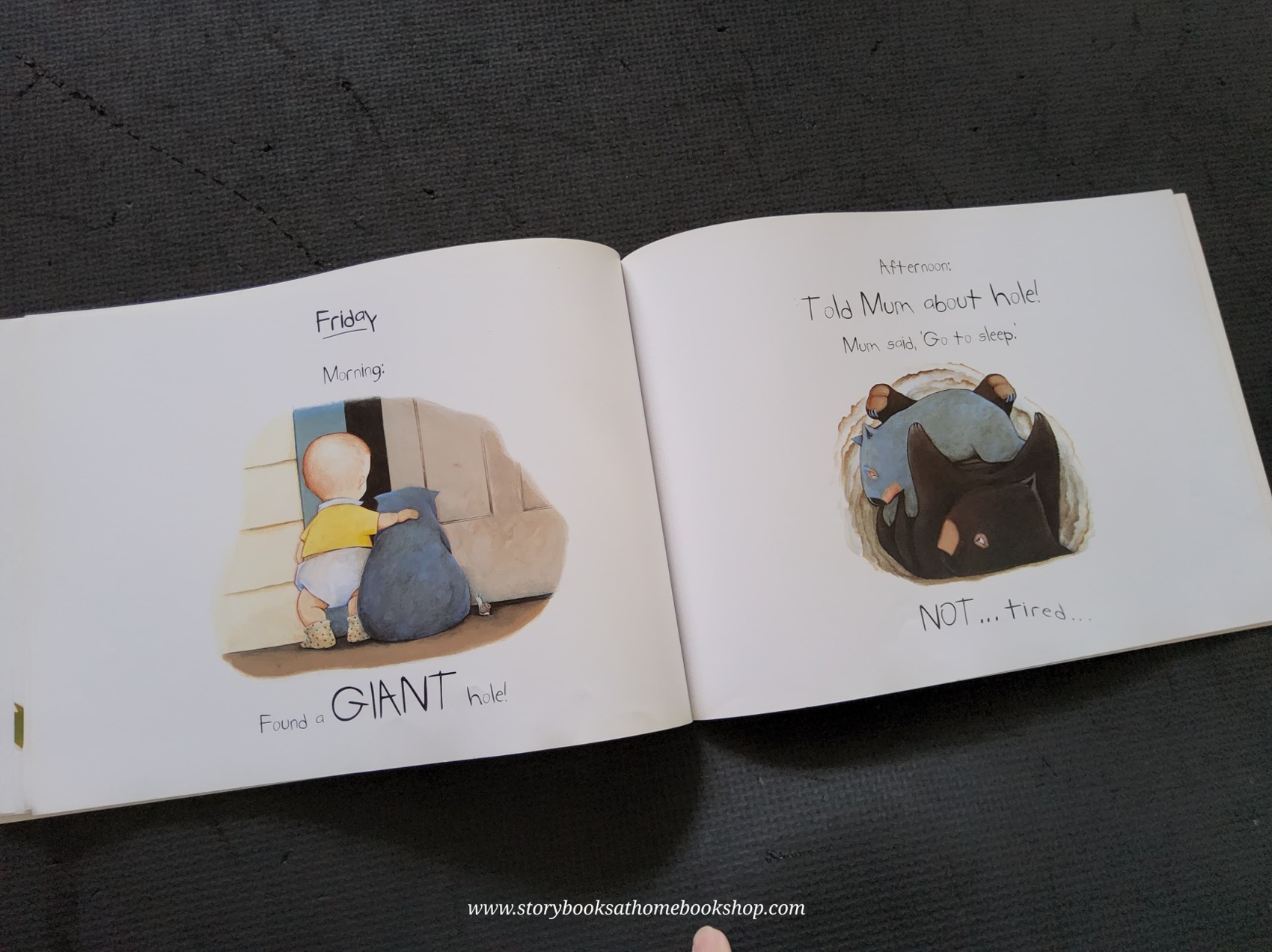 หนังสือนิทานปกอ่อน ** 🍅🍓DIARY OF A BABY WOMBAT BY JACKIE FRENCH