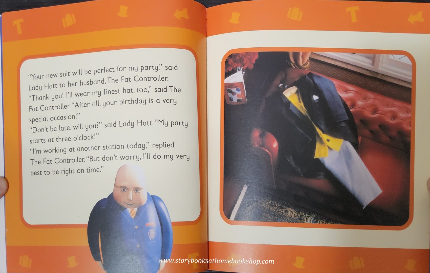 หนังสือนิทานปกอ่อน** 🍅🍓THOMAS AND LADY HATT'S BITRHDAY PARTY