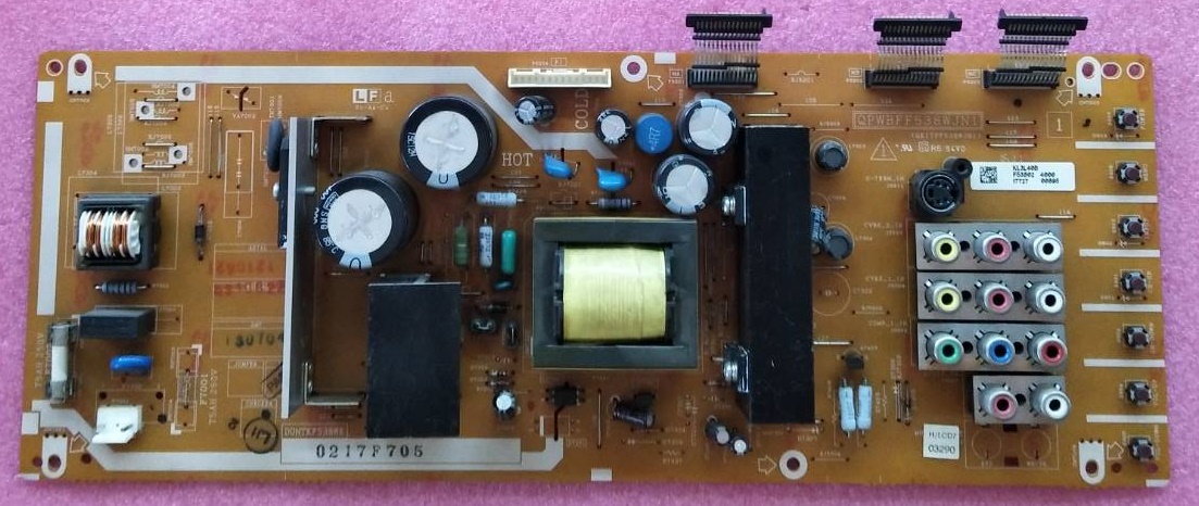 POWER SUPPLY SHARP (ซับพลาย ชาร์ป) อะไหล่แท้/ของถอด ใช้กับรุ่น LC-32M300M LC-32L400M พาร์ท QPWBGG029WJN