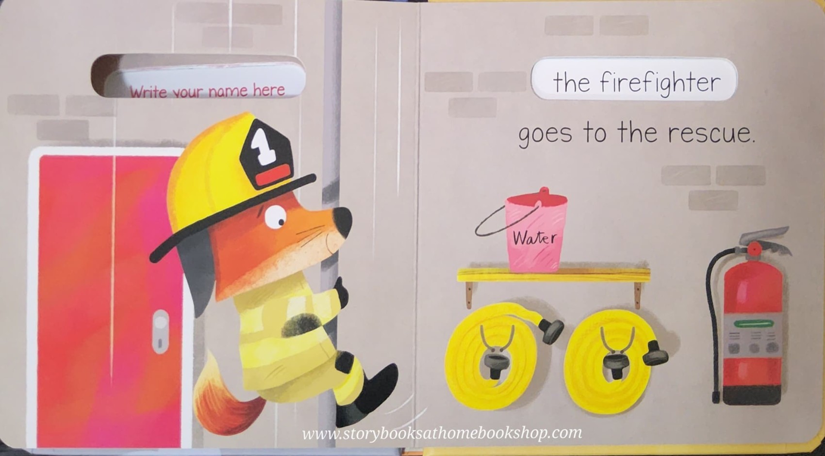 BOARD BOOK** 🍅🍓THE FIREFIGHTER