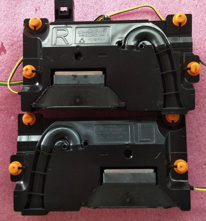 ลำโพงทีวี ซัมซุง SAMSUNG ของแท้มือสองถอดจากเครื่อง รุ่นUA55DU7700 พาร์ทBN96-58391C 6โอมห์ 10วัตต์