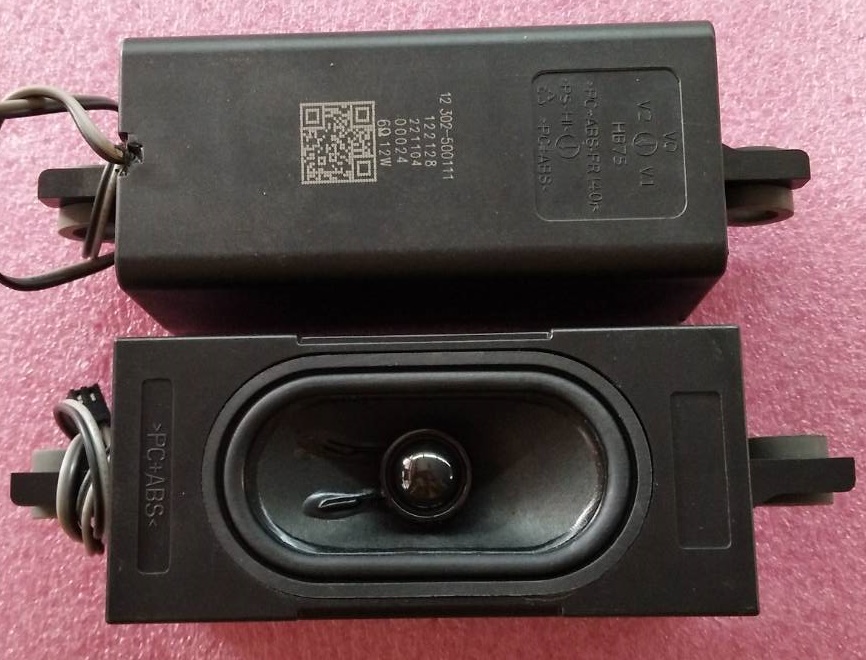 ลำโพงทีวี TCL (ทีซีแอล) มือสองพร้อมใช้งาน ใช้กับรุ่น 65P635 พาร์ท 12302-500111 6โอมห์ 12วัตต์