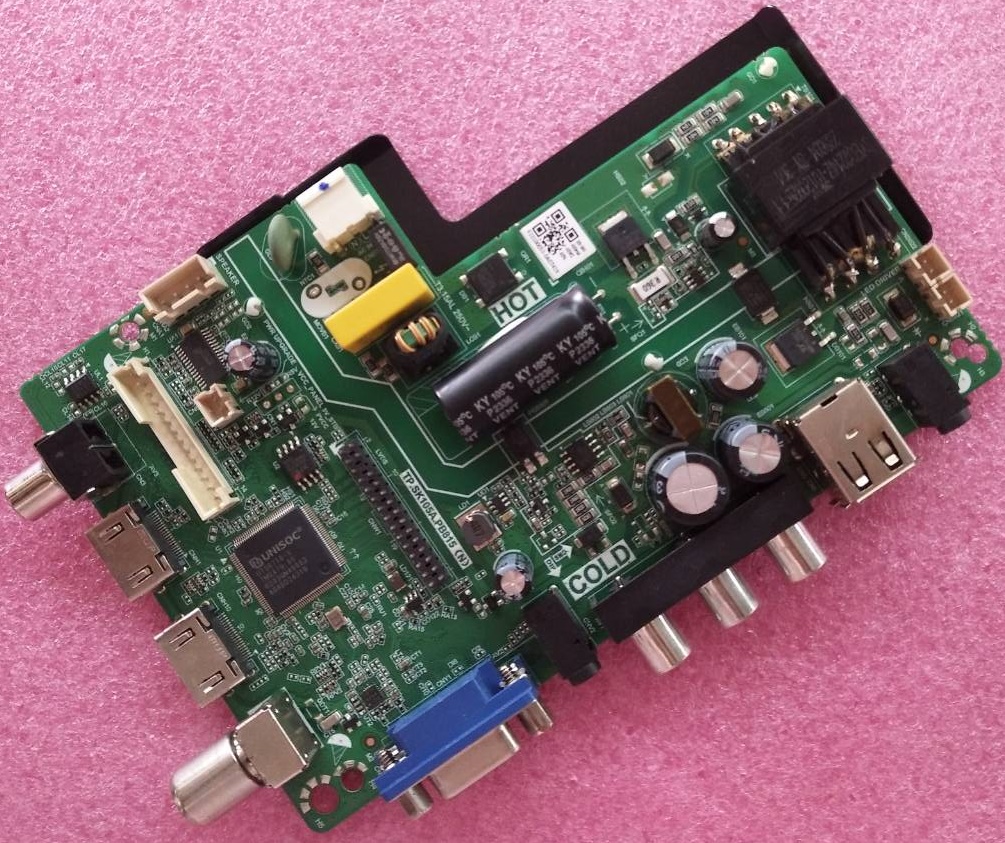 เมนบอร์ดทีวี Expose ของแท้ถอดจากเครื่อง รุ่นLED-32A พาร์ทบอร์ดTP.SK105A.PB805(N)