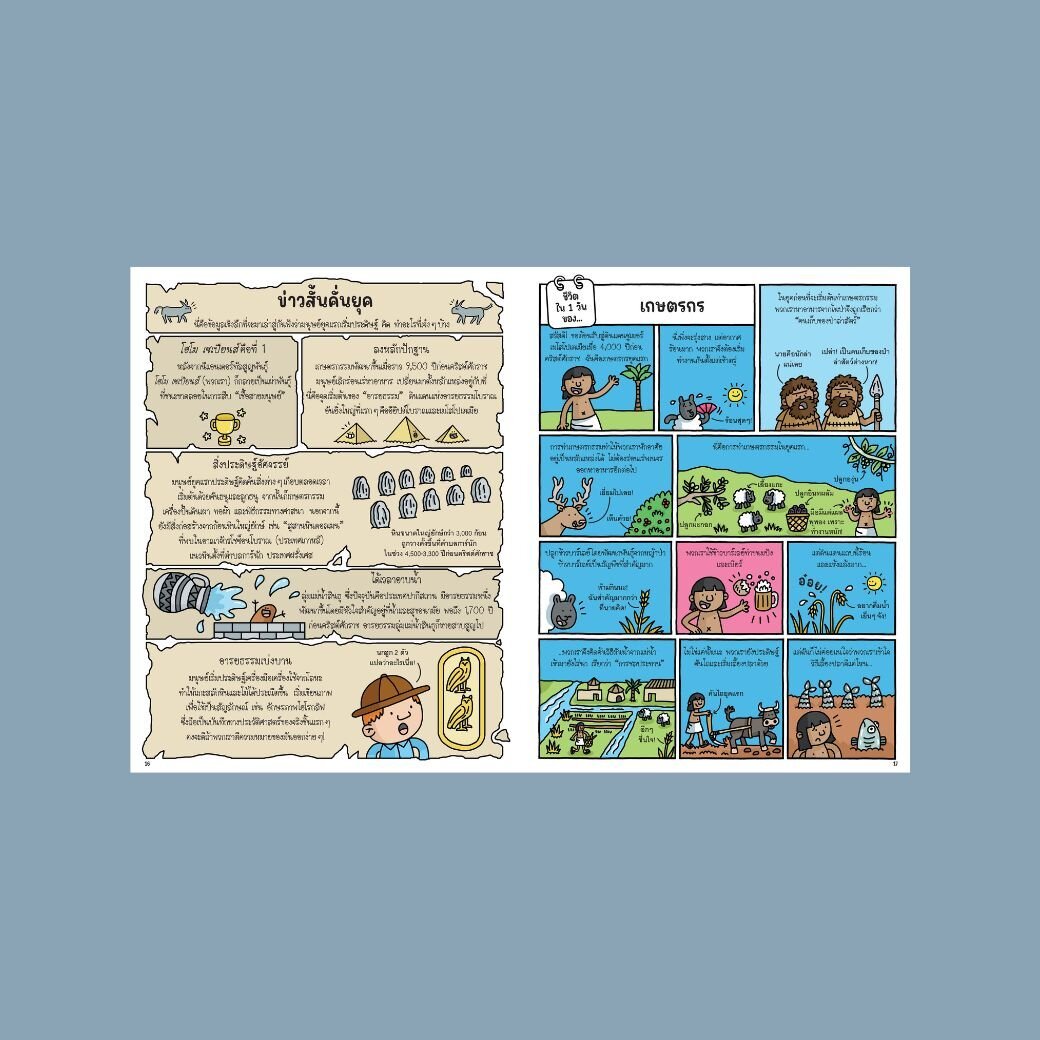 [Pre-order][หนังสือใหม่] ชีวิตใน 1 วันของมนุษย์ถ้ำ แมวบนเรือ และเรื่องราวระหว่างนั้น (จัดส่ง 11กย68)