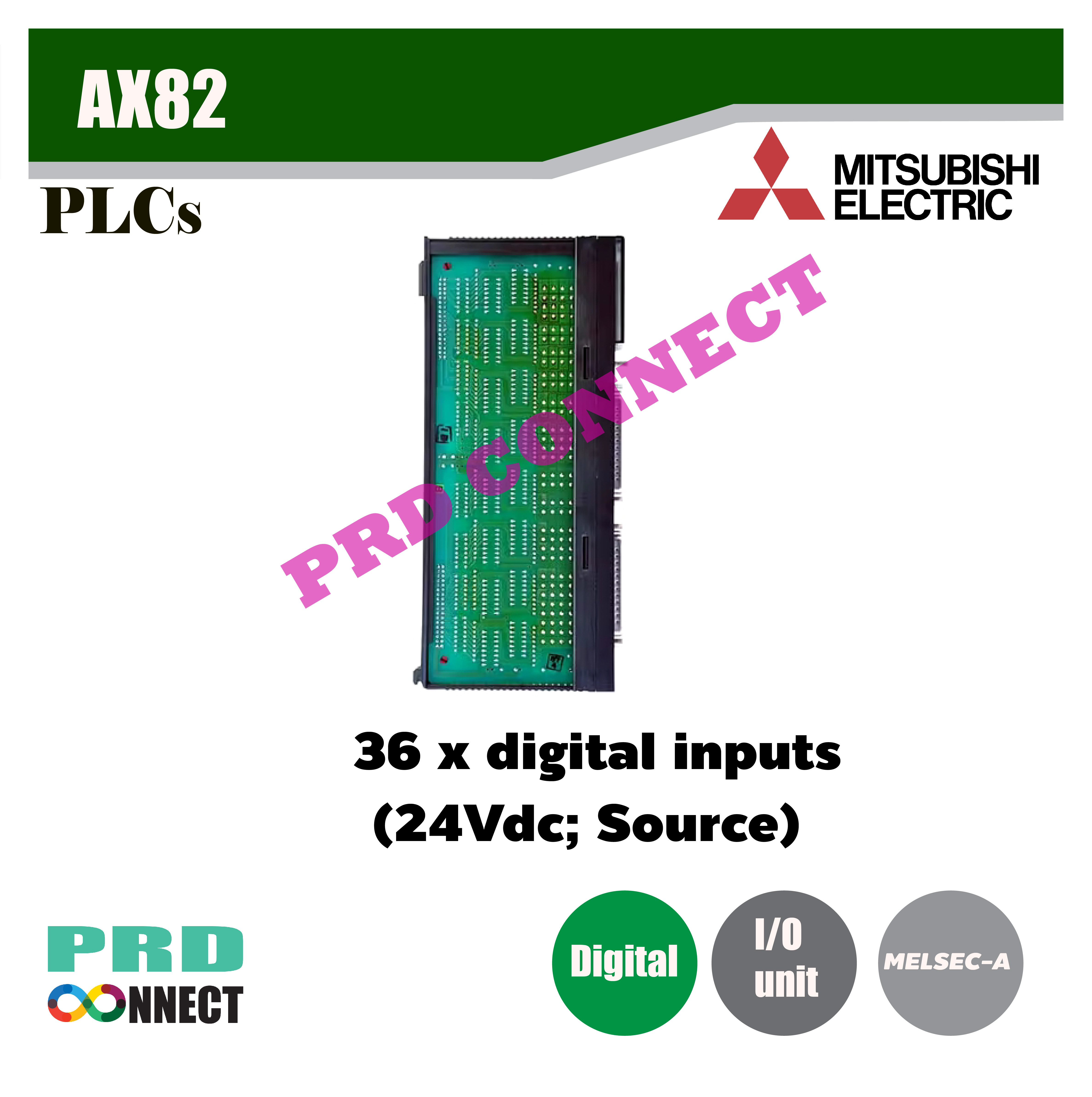 AX82 Mitsubishi Electric (MELSEC-A series) พีแอลซี มิตซู บิชิ PLC