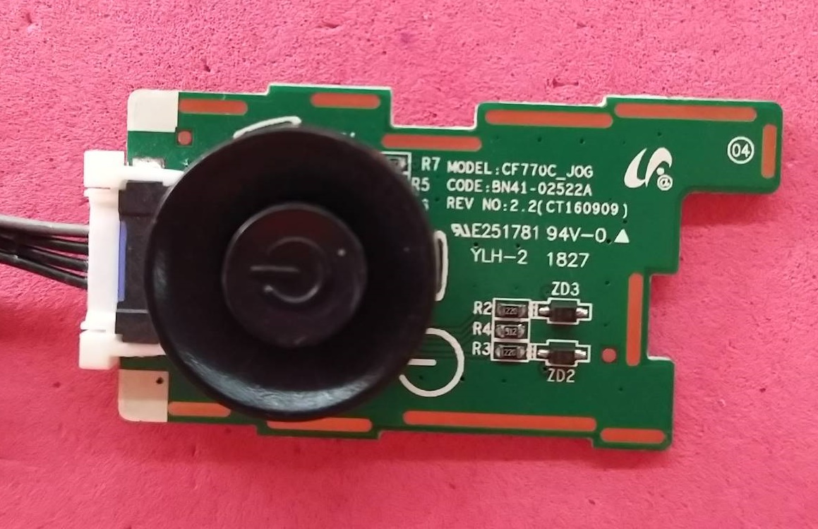 คีย์กดทีวี SAMSUNG ซัมซุง ของแท้ภถอดจากเครื่อง พาร์ท BN41-02522A / BN96-39758A