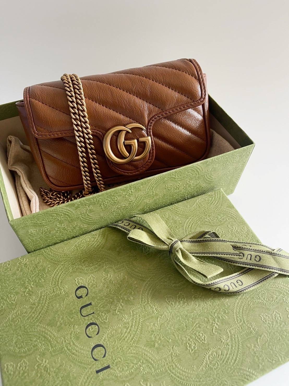 New Gucci Marmont Supermini อะไหล่ทอง