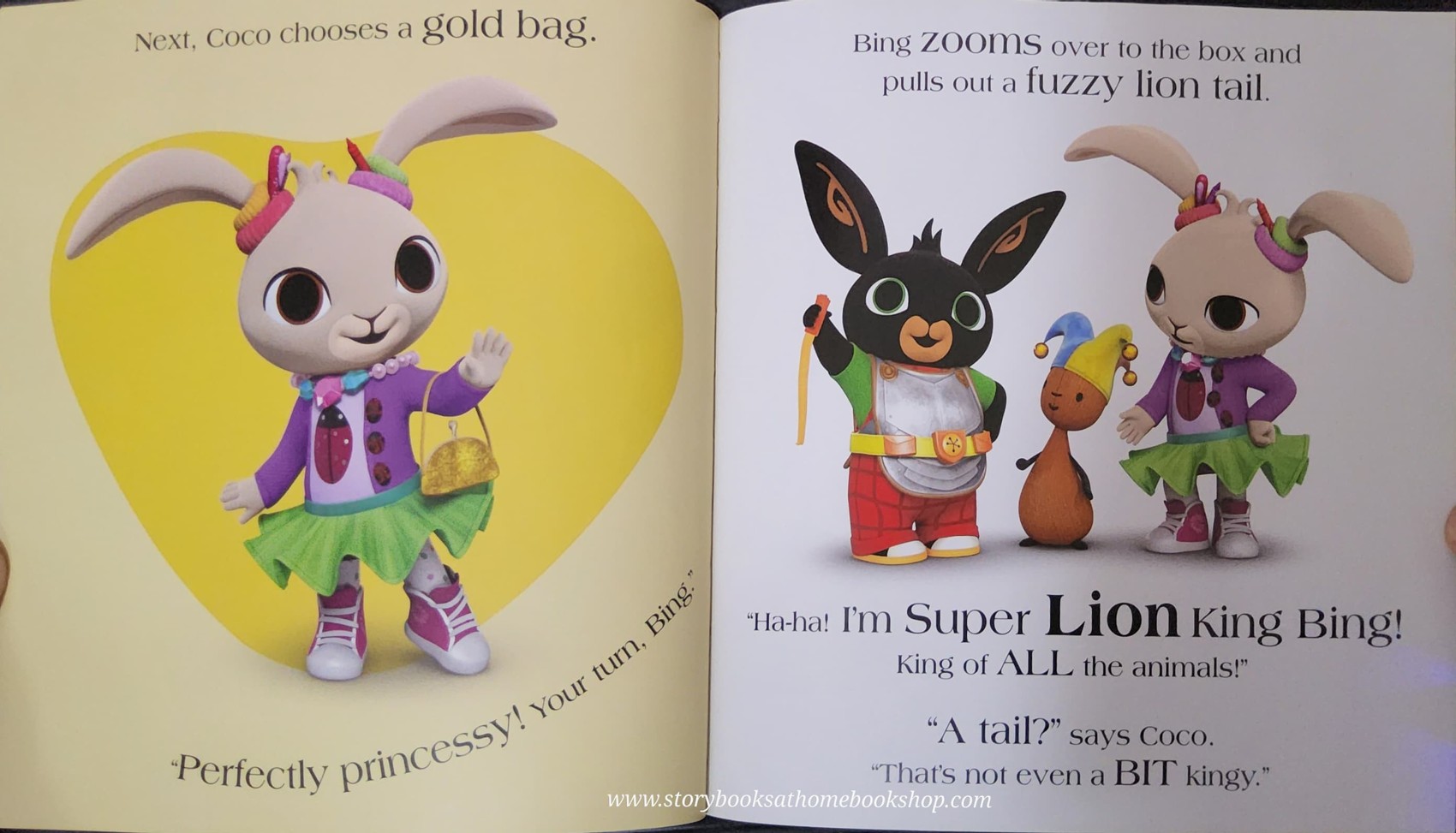 หนังสือนิทานปกอ่อน** 🍅🍓BING:DRESSING UP A BING STORY BOOK