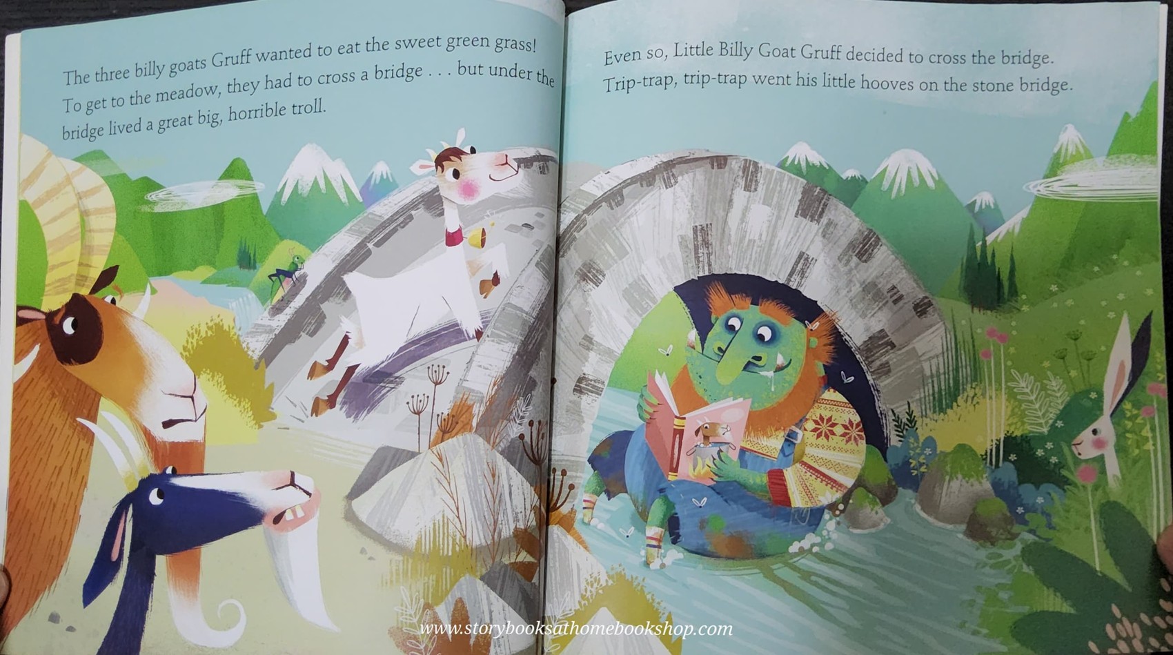 หนังสือนิทานปกอ่อน** 🍓🍓 MY VERY FIRST STORY TIME:THE THREE BILLY GOATS GRUFF