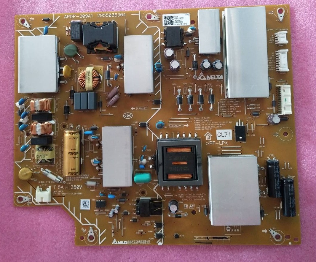 ซับพลายโซนี่ (Power Supply Tv Sony) ของแท้ถอดจากเครื่อง รุ่นKD-55X8000E KD-55X7000E พาร์ท APDP-209A1 2955036304