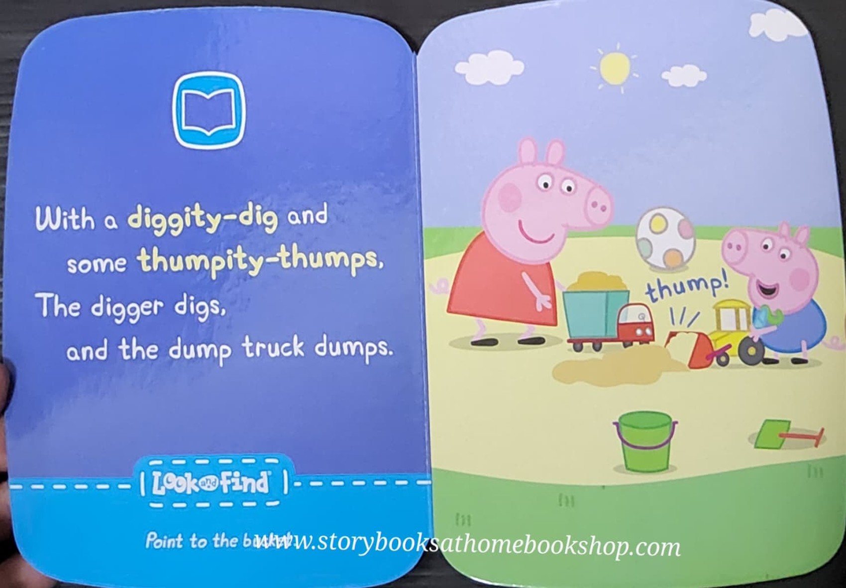 BOARD BOOK** 🍅🍅PEPPA PIG LOOK AND FIND:NOIISY TOYS