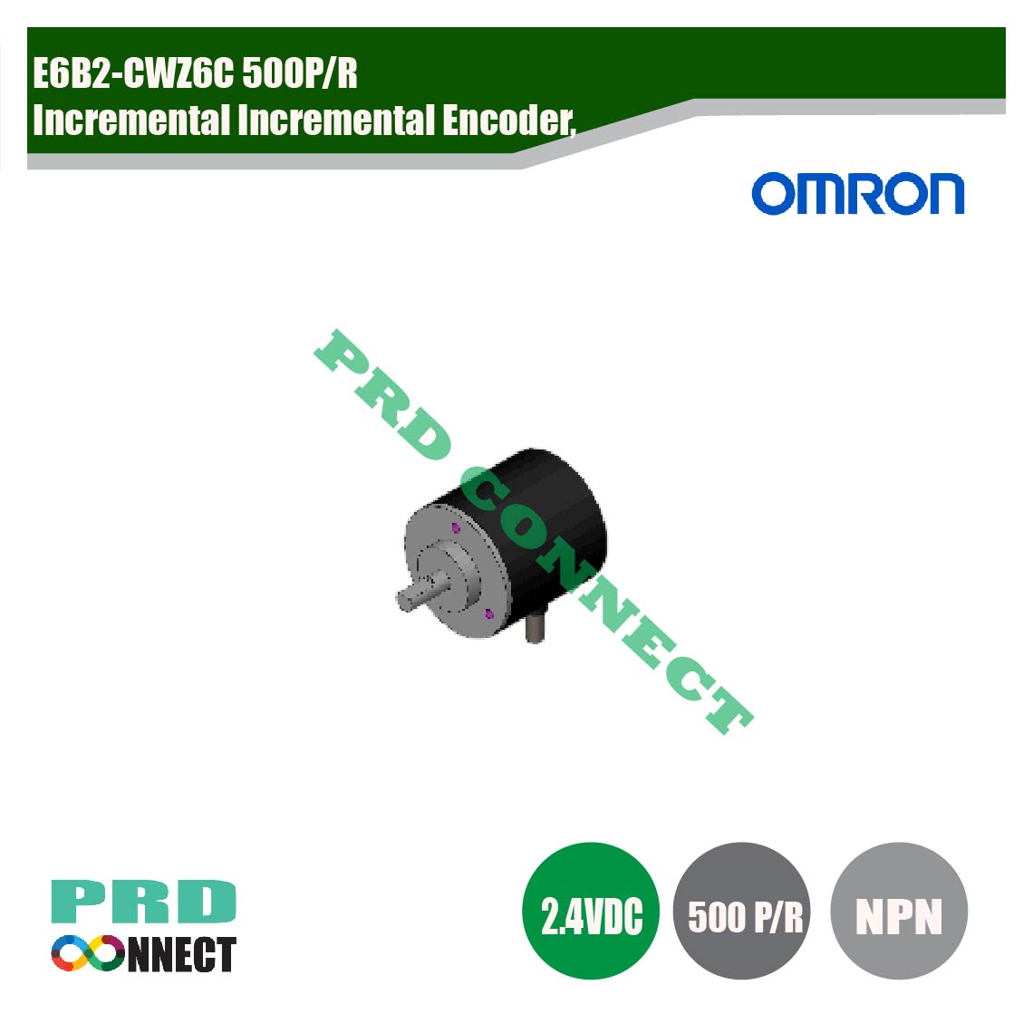 E6B2-CWZ6C 500P/R, Incremental Incremental Encoder, Omron