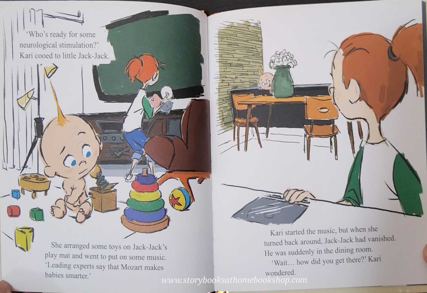 หนังสือนิทานปกแข็ง** 🍅🍅A TREASURE COVE STORY:THE INCREDIBLES JACK-JACK ATTACK