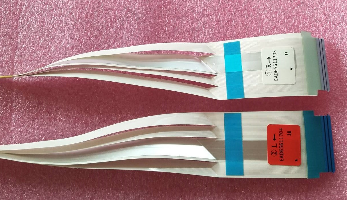 สายแพ LG แอลจี) อะไหล่แท้/มือสองพร้อมใช้งาน พาร์ทEAD65611703 EAD65611704 ใช้กับรุ่น 43UP7750PTB 43UM7300PTA 43UM7100PTA