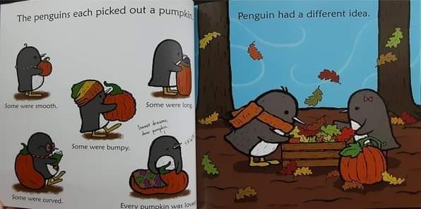 หนังสือนิทานปกอ่อน** 🍅🍓Penguin and Pumpkin