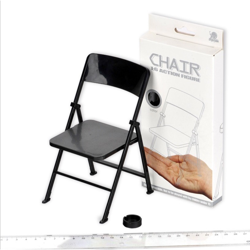 เก้าอี้พับทหาร อุปกรณ์เสริมประกอบฉาก ฟิกเกอร์ โมเดล 12นิ้ว สเกล1/6 military chair Figure Model 12inch 1/6 scale