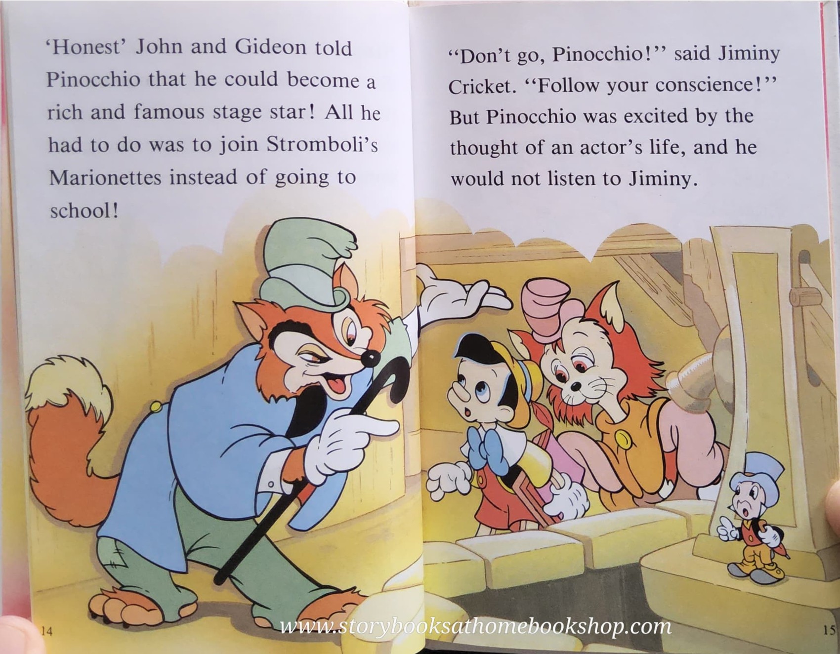 หนังสือนิทานปกแข็ง** 🍅🍅DISNEY PICNOCCHIO
