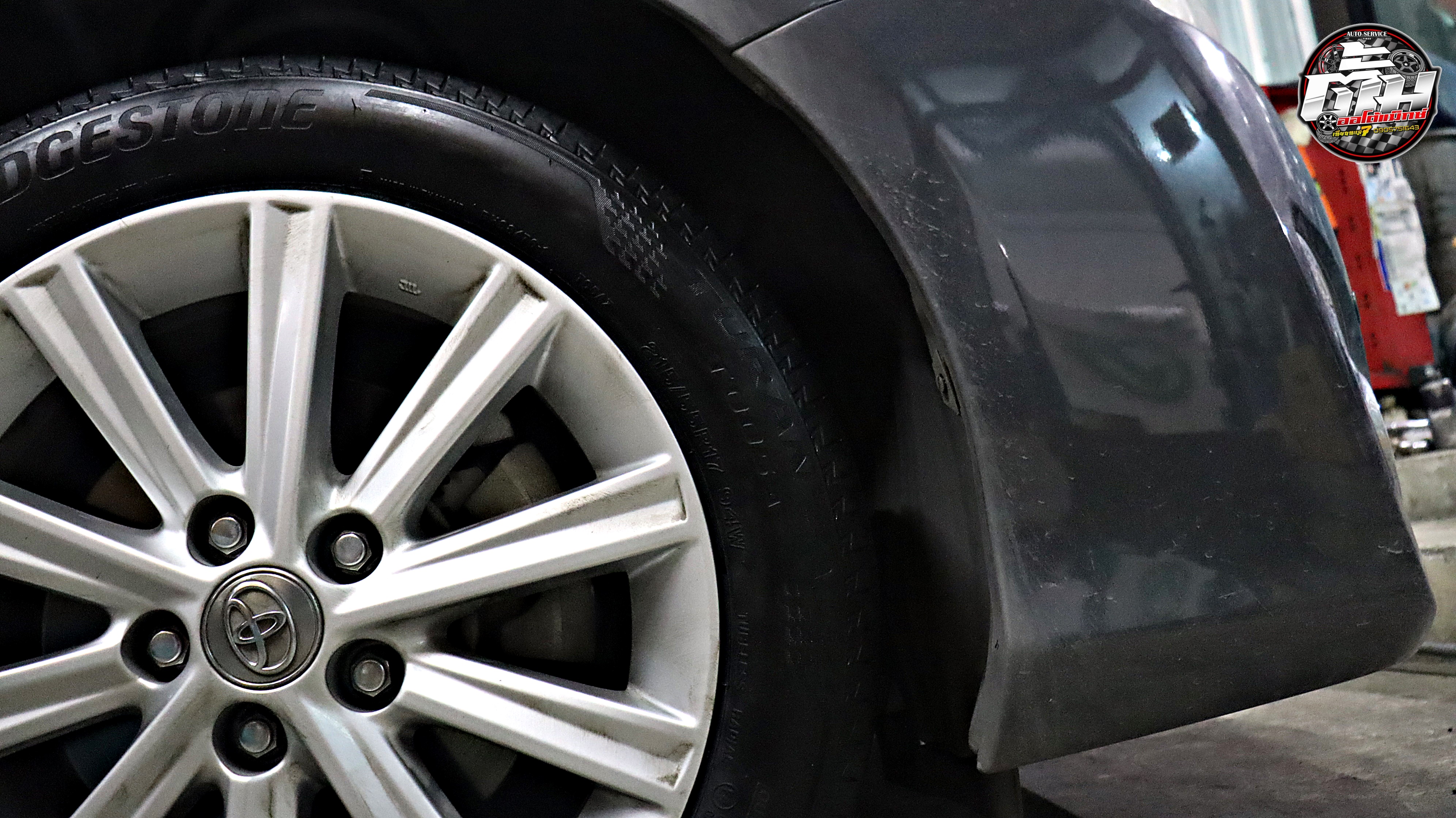 TOYOTA CAMRY เปลี่ยนยาง BRIDGESTONE Turanza T005A 215/55R17 94W