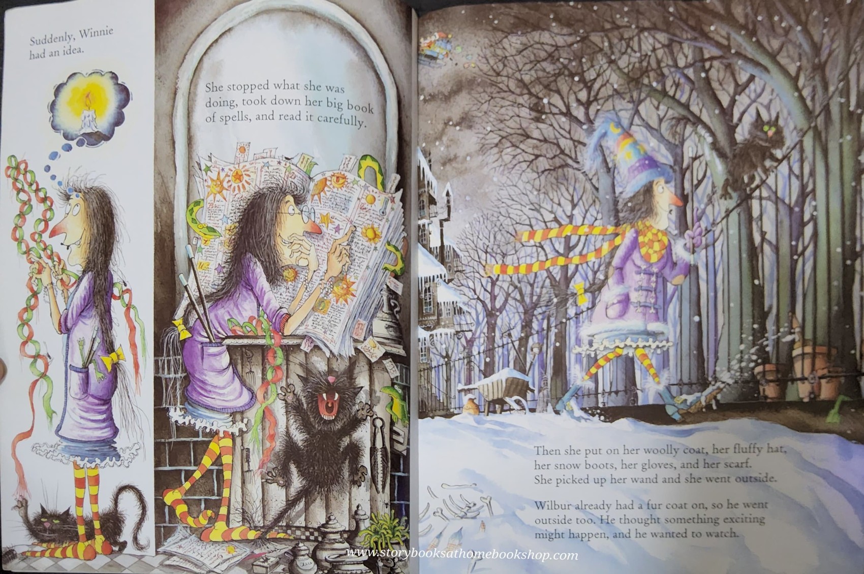 หนังสือนิทานปกอ่อน** 🍅🍓WINNIE IN WINTER BY KORKY PAUL AND WALERIE THOMAS