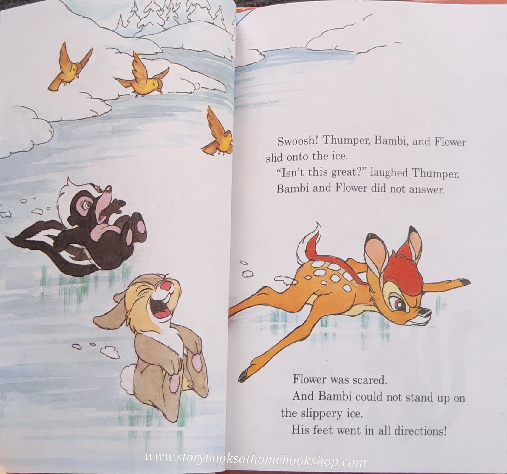 หนังสือนิทานปกแข็ง ** 🍓🍓DISNEY BAMBI and BIG SHOW