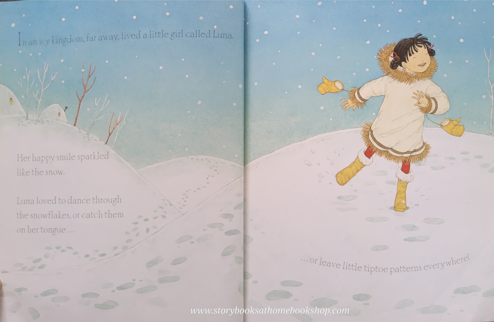 หนังสือนิทานปกอ่อน** 🍅🍓 A FLOWER IN THE SNOW BY TRACEY CORDEROY.SOPHIE ALLSOPP