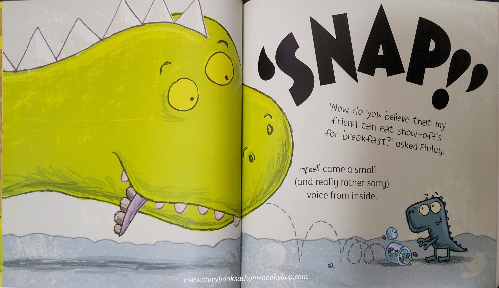 หนังสือนิทานปกอ่อน** 🍅THE REALLY,REALLY,REALLY BIG DINOSAUR