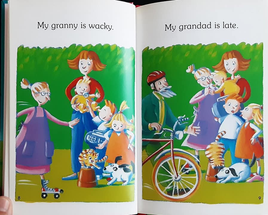 หนังสือนิทานปกแข็ง ** 🍅🍓READ WITH LADYBIRD:L2 BOOK 1 MY MUM IS MAD