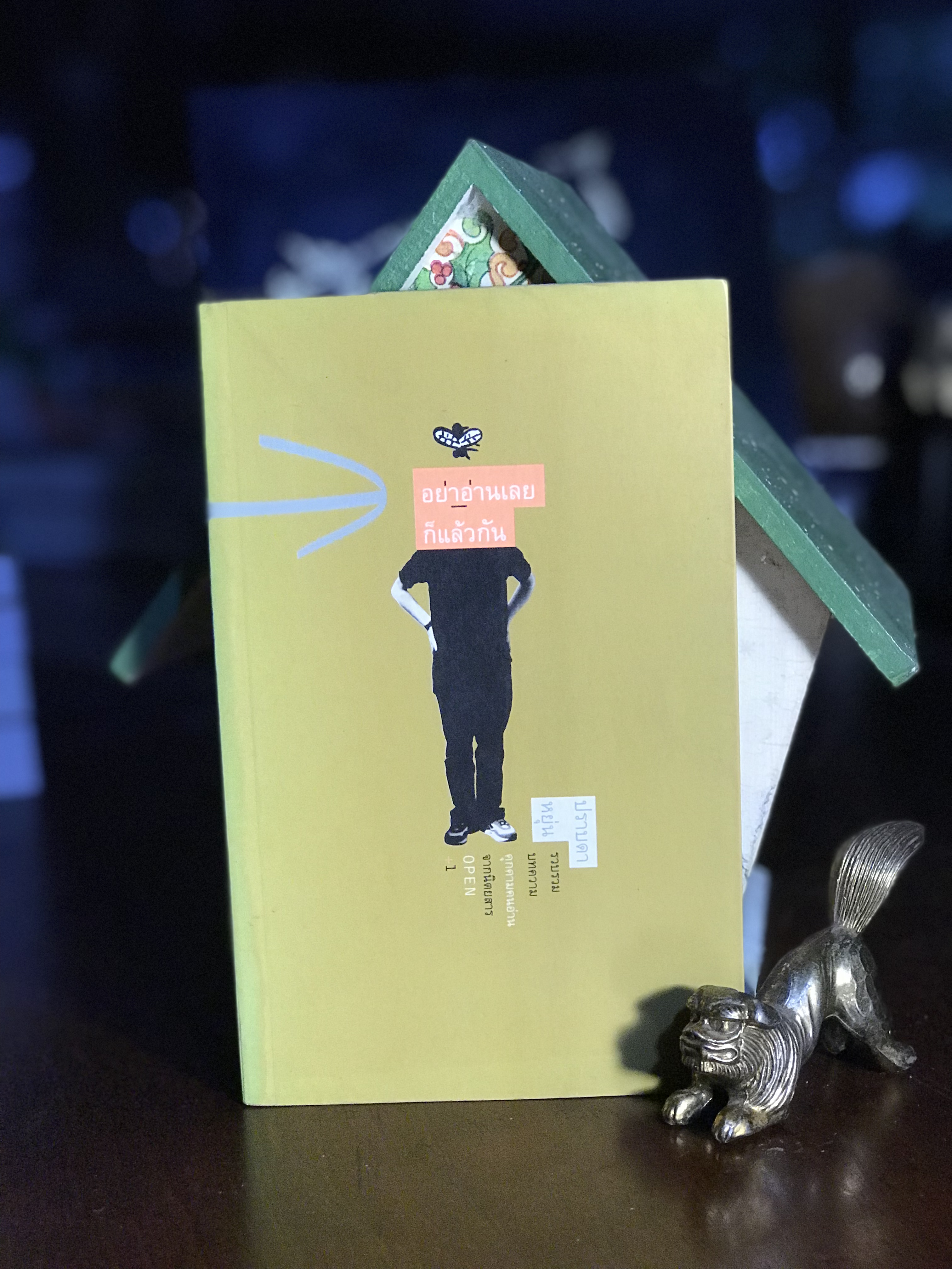 อย่าอ่านเลย ก็แล้วกัน ปราบดา หยุ่น สำนักพิมพ์ openbooks | WA2