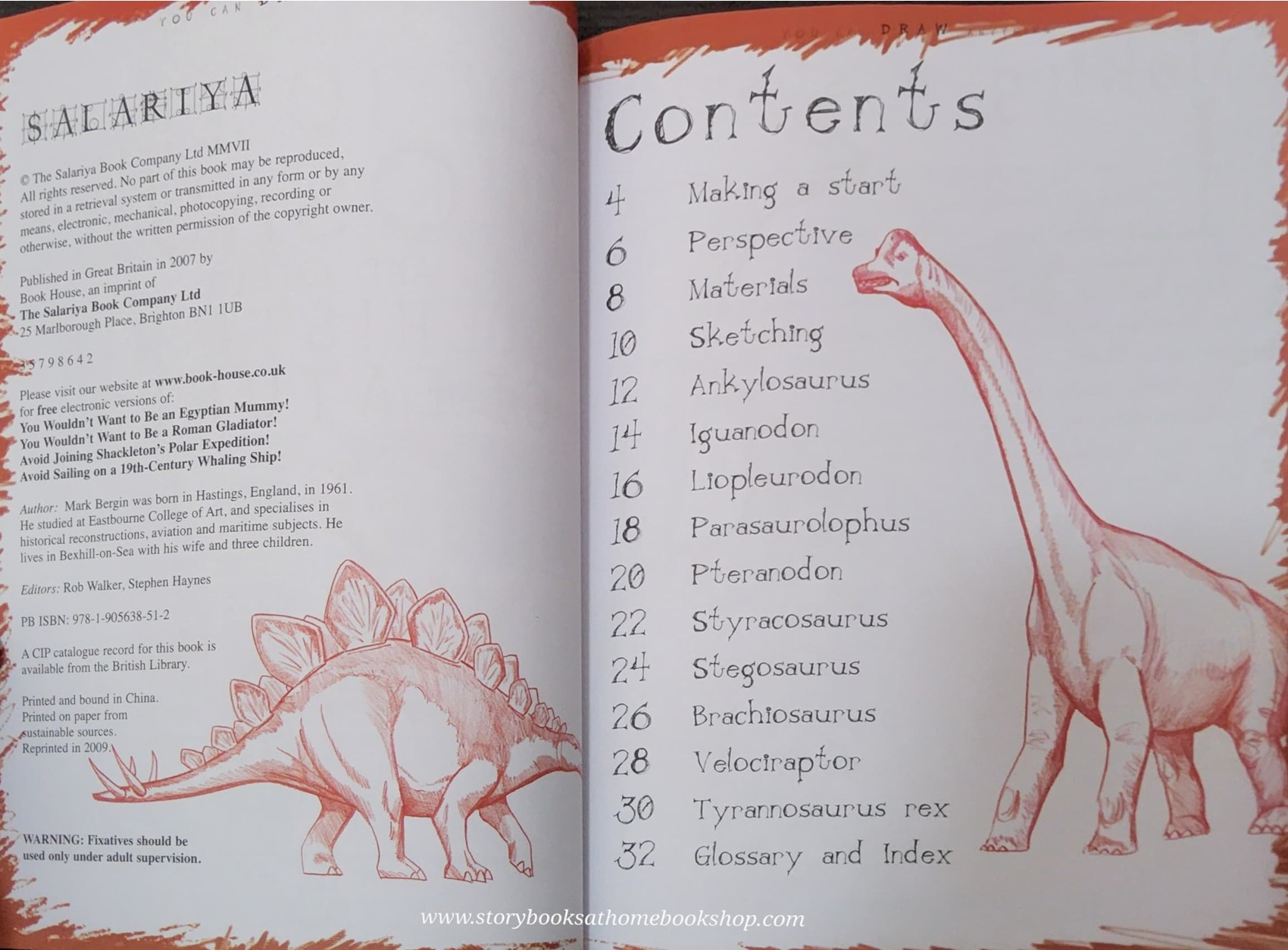 DRAWING BOOK** ð
ðHOW TO DRAW DINOSAURS AND OTHER PREHISTORIC CREATURES