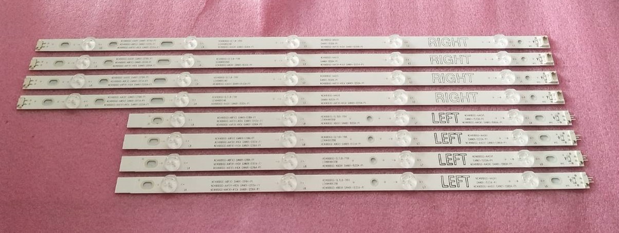 หลอดแอลอีดีแบล็คไลท์ (LED BLACK LIGHT) LG หลอดใหม่โรงงาน ใช้ได้กับรุ่น 49UK6200PTA.ATMWLJD 49UM7290PTD.ATMYLJD 49UM7300PTA.ATMYLJD 49UN7200PTF.ATMWLJD 49UT640S0TA.ATMYLJD 49UT660H0TA.ATMYLJD 49UU640C-TB.ATMWLJD 49UU660H-TB.ATMWLJD