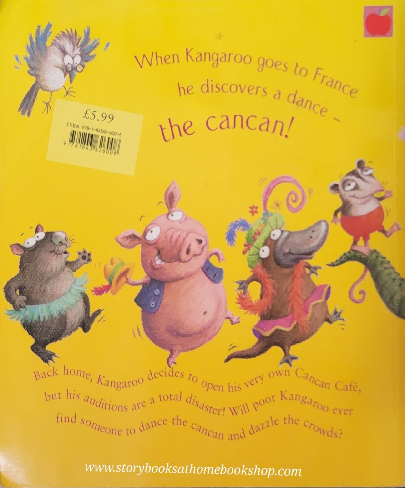 หนังสือนิทานปกอ่อน** 🍅KANGAROO'S CANCAN CAFE