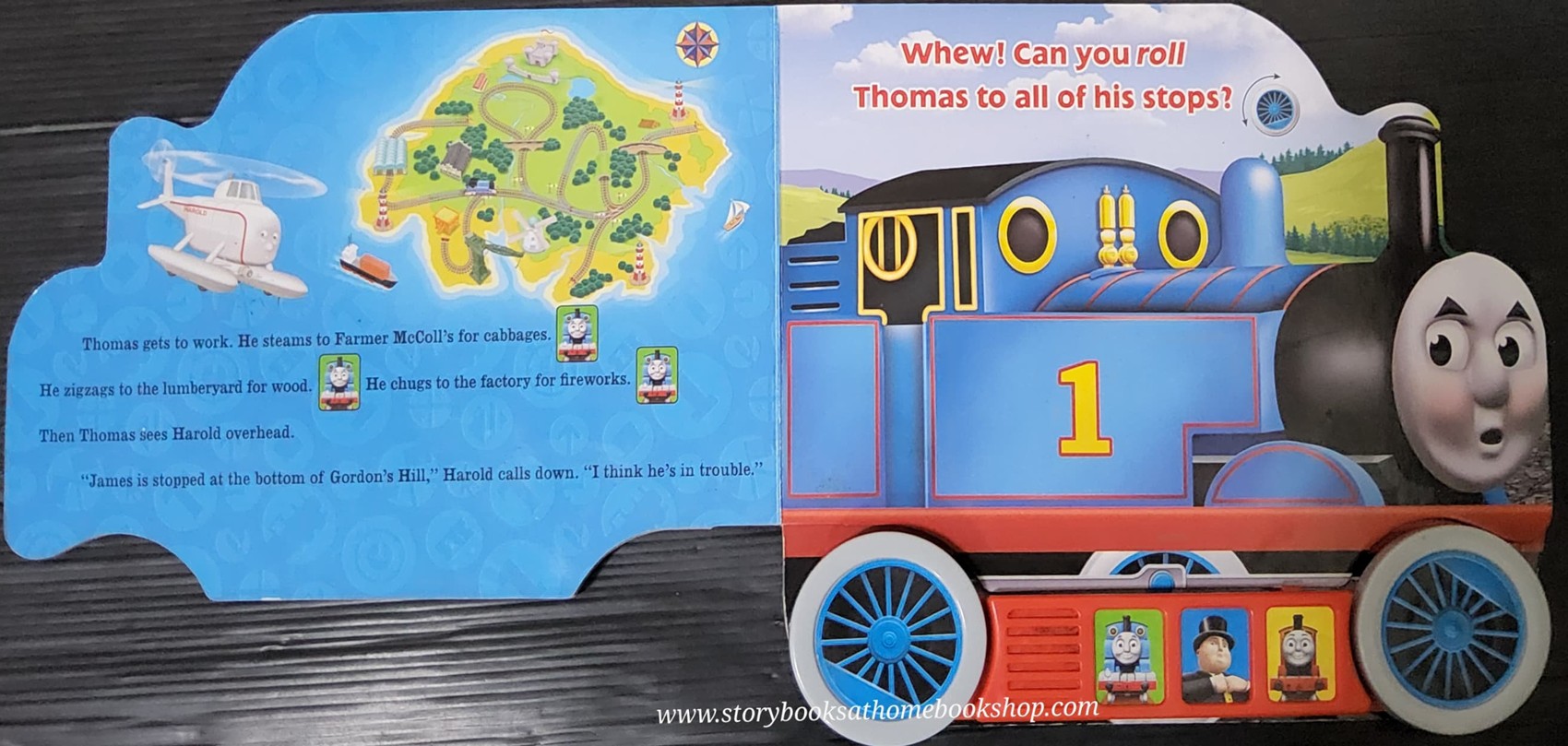 SOUND BOARD BOOK** ð
ð
THOMAS&FRIENDS: ROLLING WHEEL