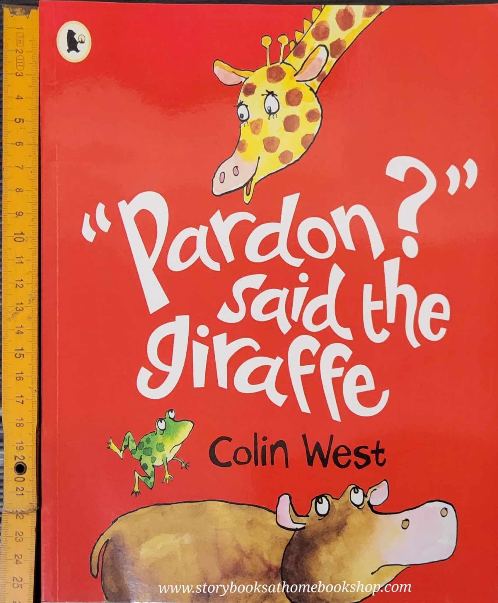 หนังสือนิทานปกอ่อน** ♥️"PARDON?" SAID THE GIRAFFE BY COLIN WEST