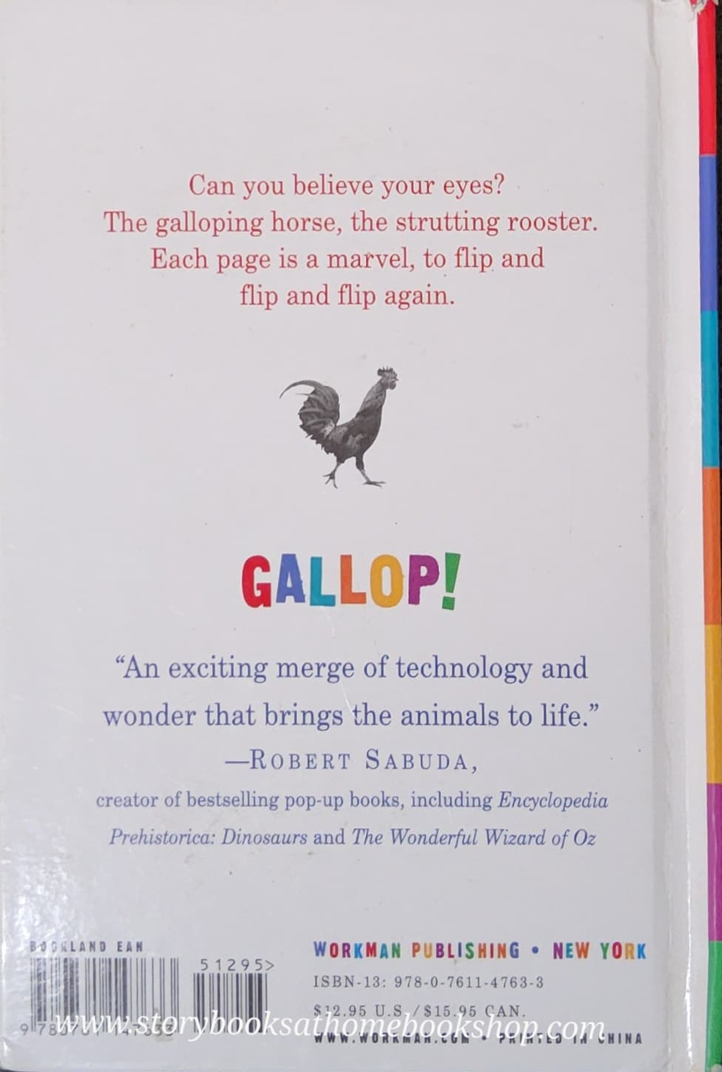 BOARD BOOK** 🍅🍅 GALLOP! A SCANIMATION PICTURE BOOK