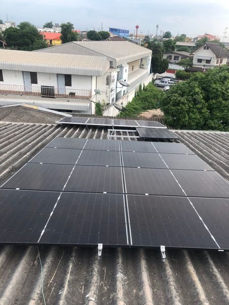 งานติดตั้ง ระบบโซล่าเซลล์ On grid 5kw 1ph 5,090w